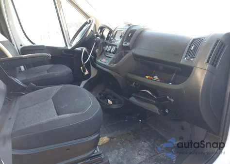 2018 Ram Promaster 2500 High Roof 159 Wb z USA, uszkodzony, nr VIN 3C6TRVDG3JE144522